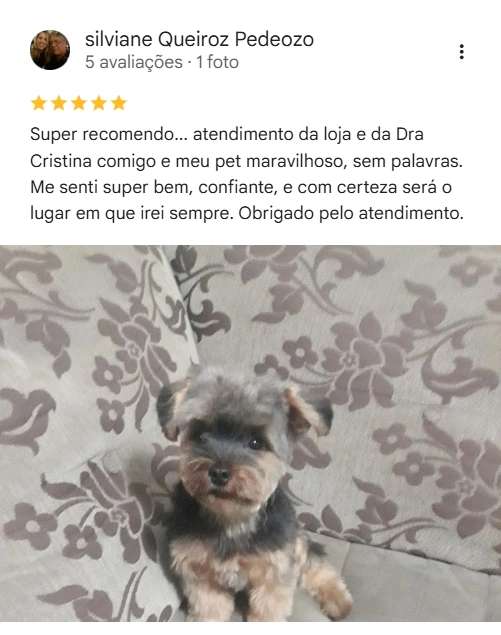 Avaliação real de tutor sobre a SOS Saúde